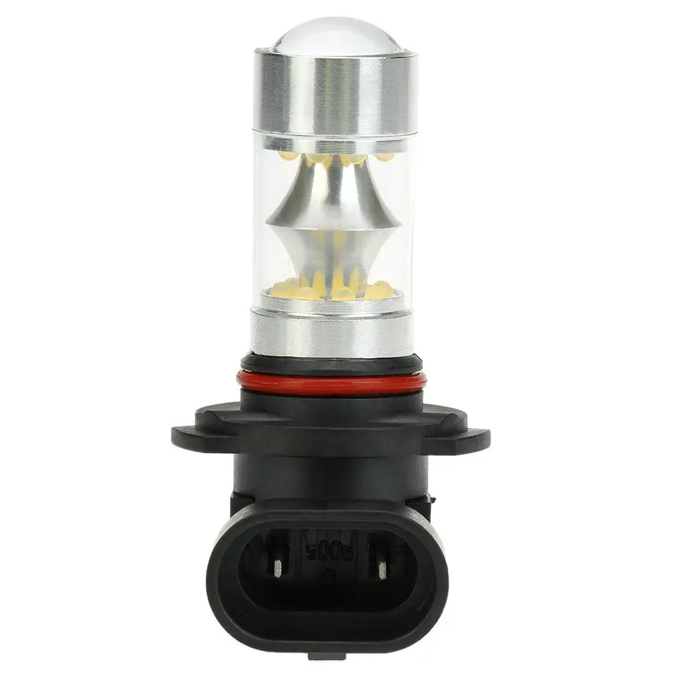 100W 12V-24V 9005 HB3 P20D 9006 HB4 H10 H8 H11 20 светодиодный 6500 лм K фара автомобиля противотуманная