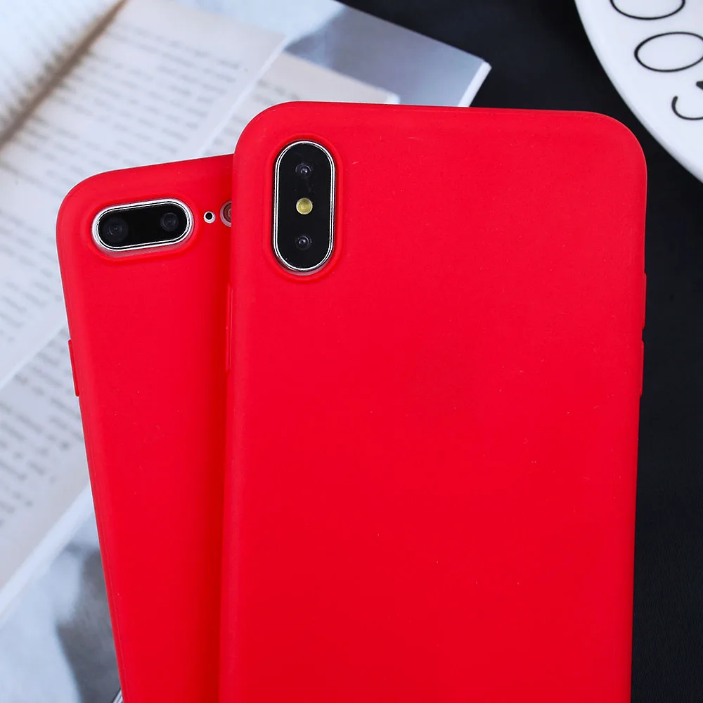 ТПУ чехол для iPhone X Xs Max Чехлы красочные конфеты 7 6 S 8 плюс Xr XS 5 SE 5S Fundas Силиконовые