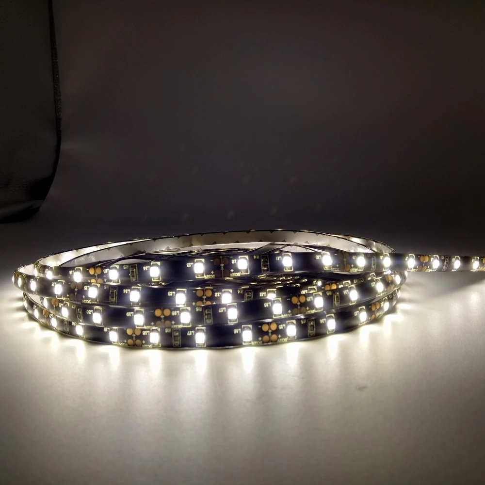 DC12V 2835/3528SMD Светодиодная лента 5 м/рулон 60 светодиодов/м 120 белый/теплый
