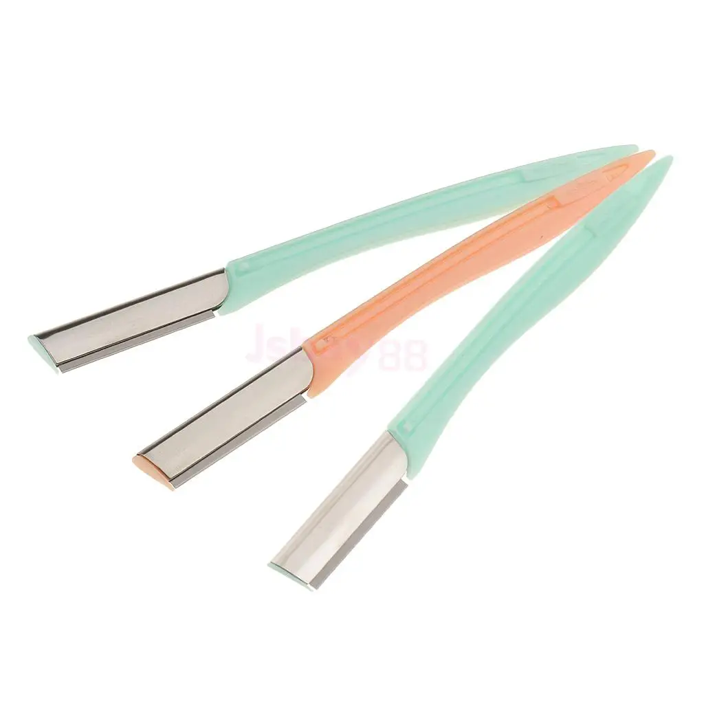 6 шт. профессиональный женский триммер для удаления бровей и губ безопасные