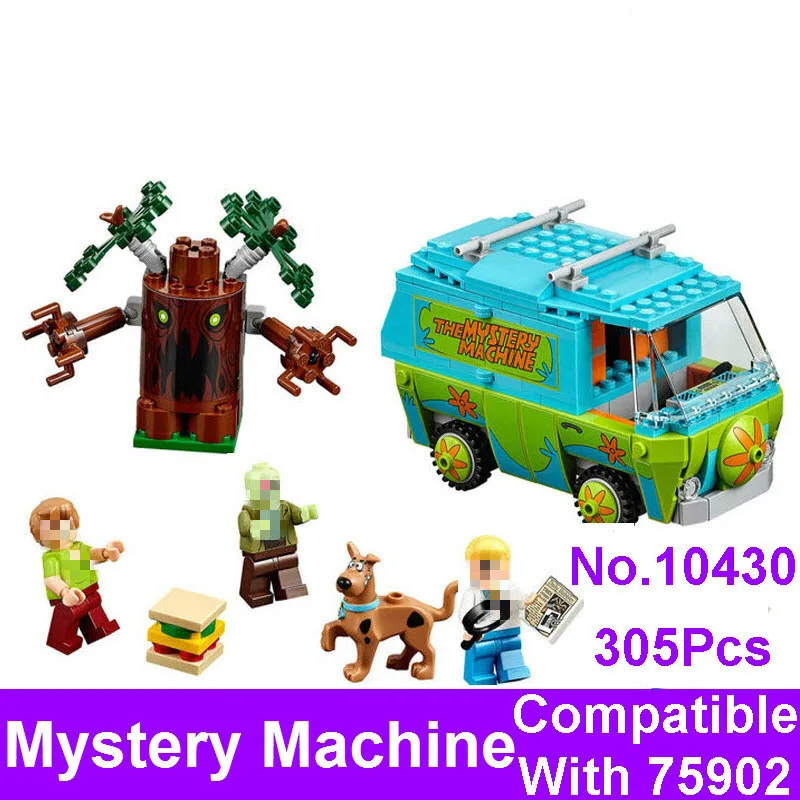 Новинка 2017 года Бела 10430 Scooby Doo тайна машины шины рисунок набор Строительный