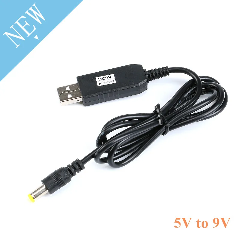 Повышающий кабель USB 5 в постоянного тока 9 В 5x2 1 мм мужской повышающий