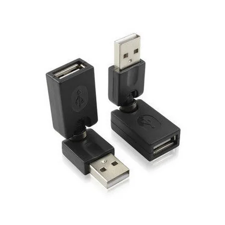 360 градусов Поворотная ручка USB папа к Мини Женский адаптер/USB конвертер Папа мама