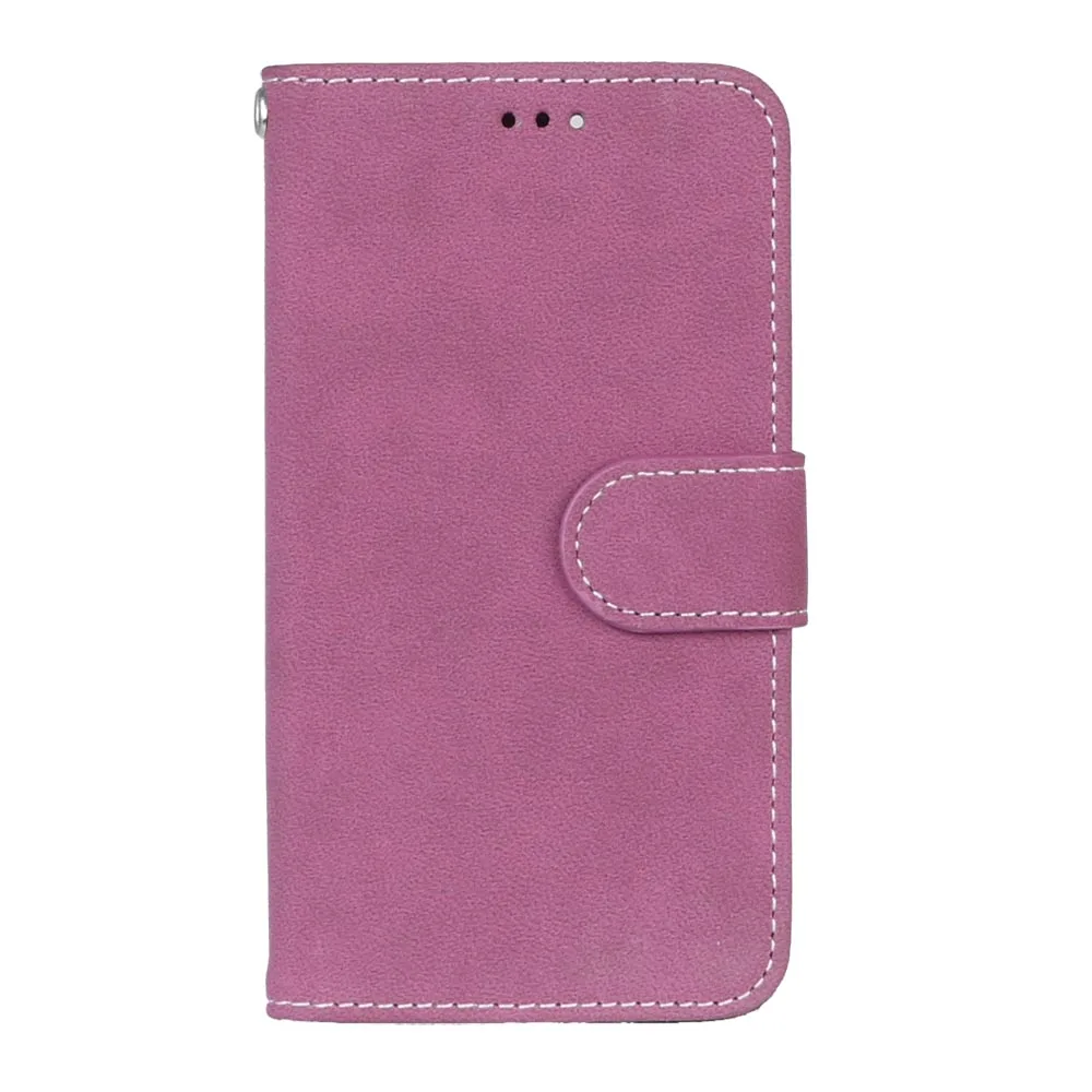 Ретро Матовый Бумажник Кожаный Чехол Fundas Для Lenovo A6020/Lemon 3/Vibe K5 Plus/Vibe с подставкой и