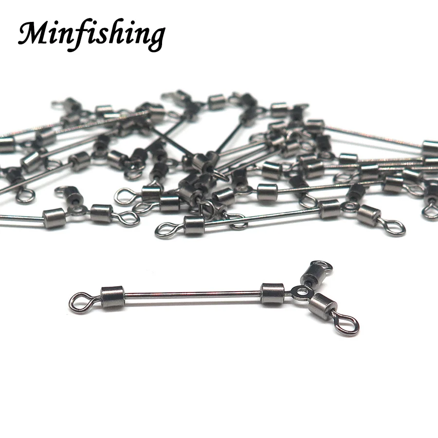 Minfishing 25 шт. рыболовные Вертлюги шариковый подшипник качения Вертлюг рыболовный