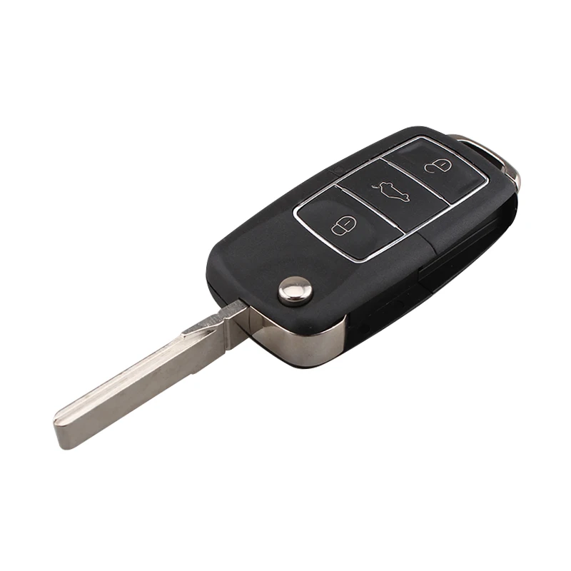Для 1K0959753G 434 4 Mhz 3 кнопки дистанционного флип ключа для VW SEAT Altea Leon Toledo SKODA Octavia 2004 2010