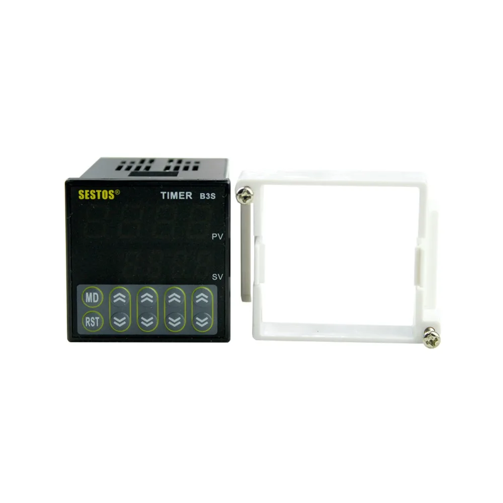 Sestos Цифровой квартический таймер реле 100-240V Omron Реле Ce Ac100-240V B3S