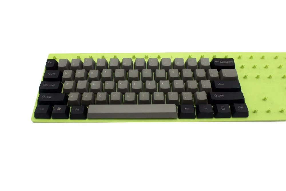 YMDK черный серый смешанный Dolch толстый PBT 104 87 61 колпачки для ключей Mac ключи OEM