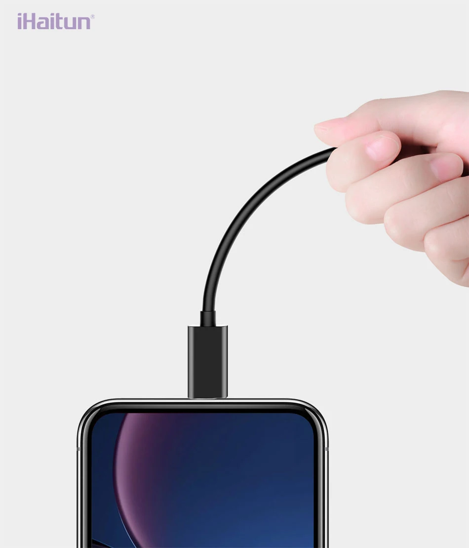 IHaitun 2in1 Кабель-адаптер для iPhone XS MAX XR X 7 8 плюс Splitter конвертер Зарядное устройство аудио наушники Адаптер наушников зарядки