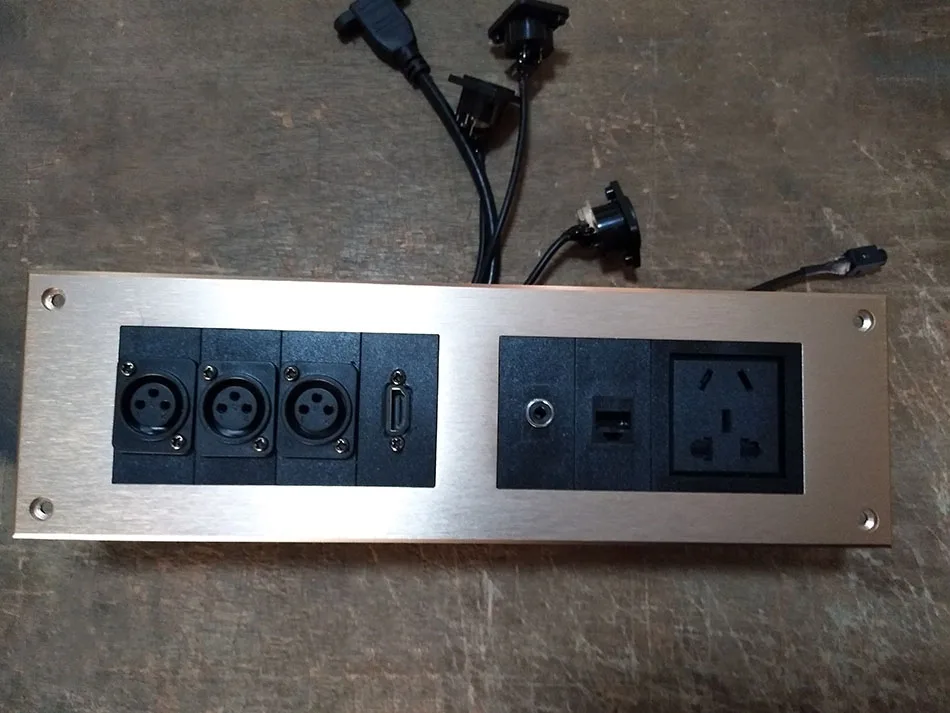 HD HDMI розетка \ XLR RJ45 3 5 аудио розетка/алюминиевый сплав/Мультимедиа Домашний