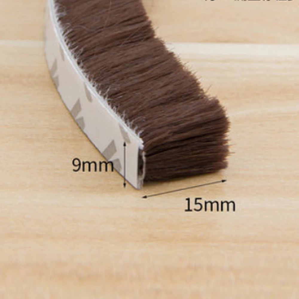 10M Door And Window Seal Strip Door Window Sound Insulation Windproof Self-adhesive Dustproof Wardrobe Glass Door Warm