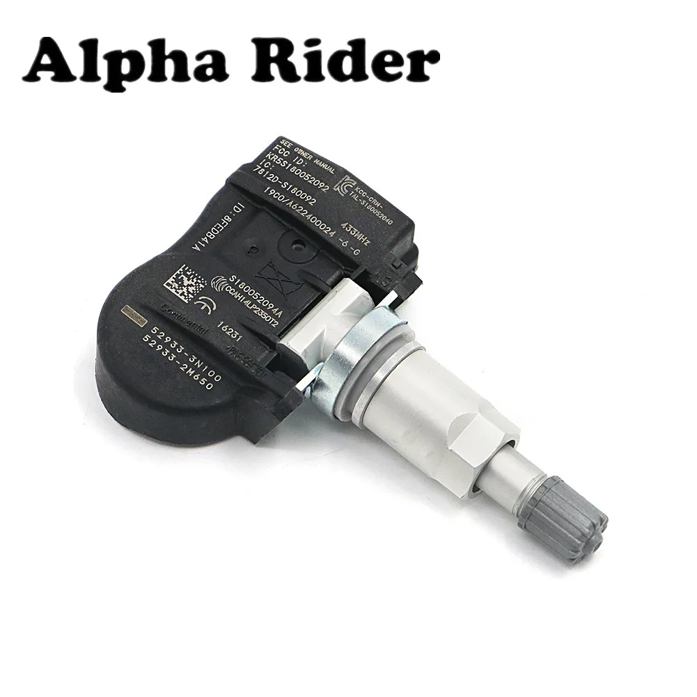 

4 PIECE 52933-3N100 TPMS Tire Pressure Sensor Monitor Systems For Hyundai Accent Genesis Coupe For Kia Sorento