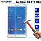 Для samsung Galaxy Tab 4 7,0 T230 T231 T235 прозрачная 0,3 мм устойчивая к царапинам без отпечатков пальцев HD защитная пленка из закаленного стекла