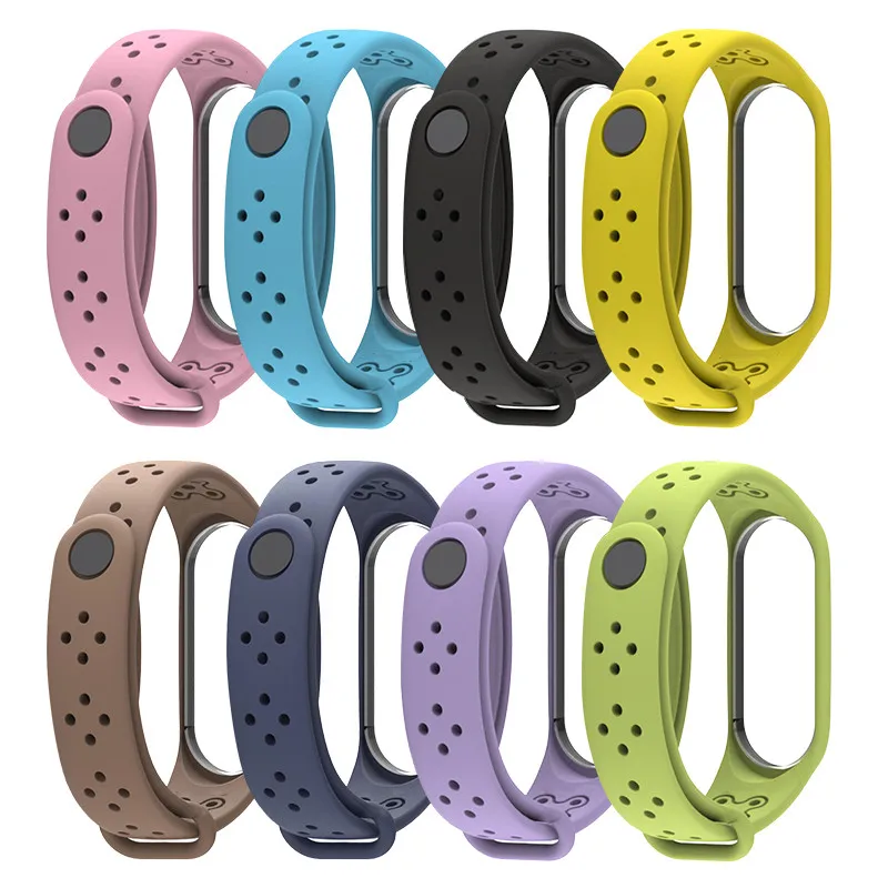 Спортивный ремешок для Mi Band 4 Xiaomi mi band спортивный силиконовый браслет смарт