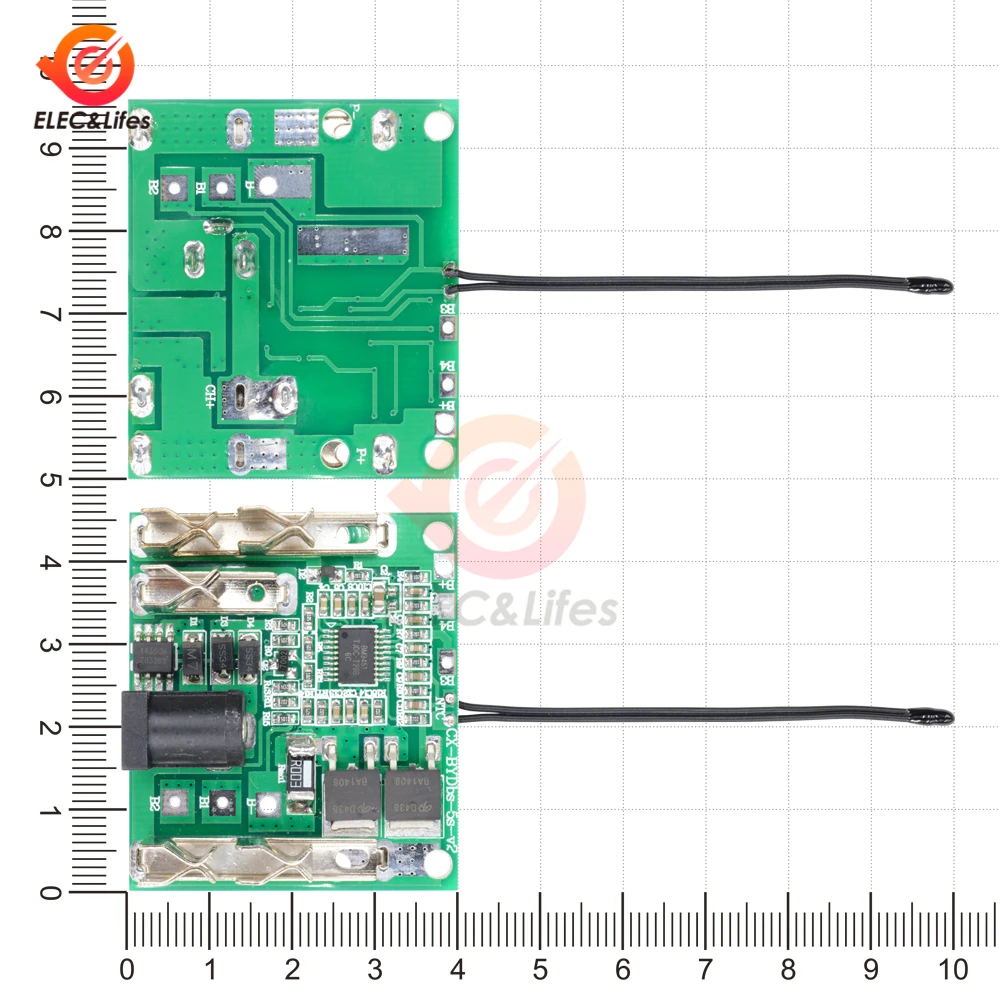 Защитная плата для зарядки литий-ионных аккумуляторов 18/21 в 20 А BMS PCM PCB литиевых