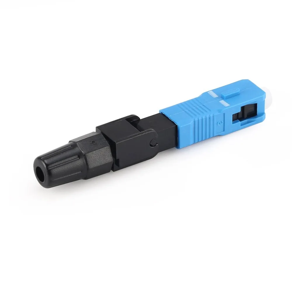 10Pcs SC/UPC Fiber Optic Connector FTTH Embedded Single Mode Assembly Quick Fast | Обустройство дома