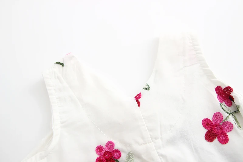 Infant Vestidos/платья для девочек девушки Летняя майка Платье с бантом одежда детей 6