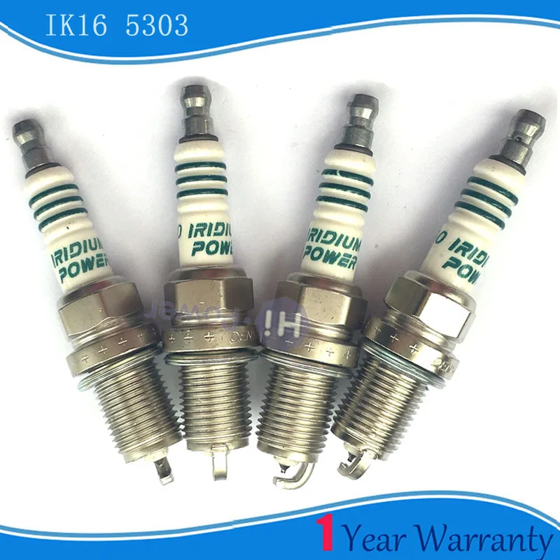 4 шт./партия IK16 5303 Iridium Power Свеча зажигания Японии для Toyota Nissan Honda Subaru Opel 5303|Свечи и