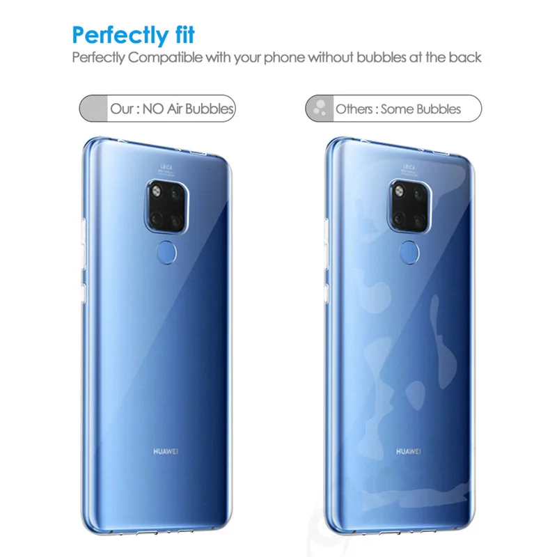 Olycism For Huawei Mate 20 X Case Ultra-thin Transparent Slim Silicone Soft TPU Mate20 Lite 20X Pro Protective Cover | Мобильные