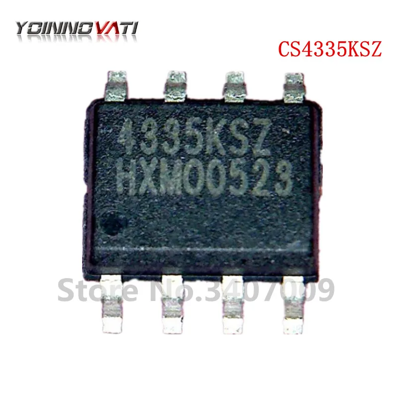 Новинка оригинал 100 шт. Φ SOP8 4335KSZ CS4335 CS4335KSZ IC 8 контактный 24 бит 96 кГц