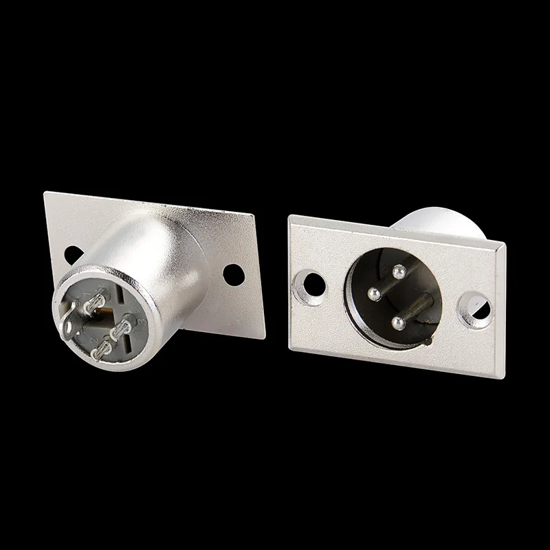 Микрофонная вилка Karon Seat 3-ядерный панель Male аудио адаптер XLR Socket | Обустройство