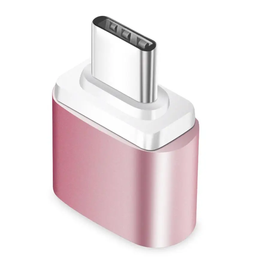 Горячая продажа мини коннектор металлический Тип C USB мужчин и женщин 2 0 адаптер
