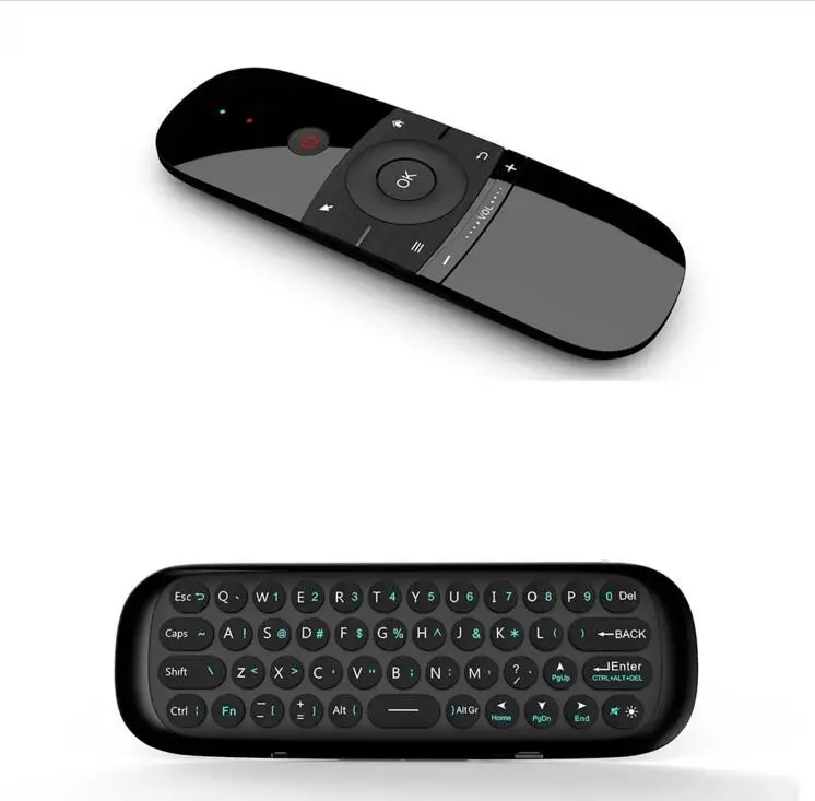 Eas tV ita 57B мини Air Mouse Gyro Sensing 2 4G английская беспроводная клавиатура ИК пульт