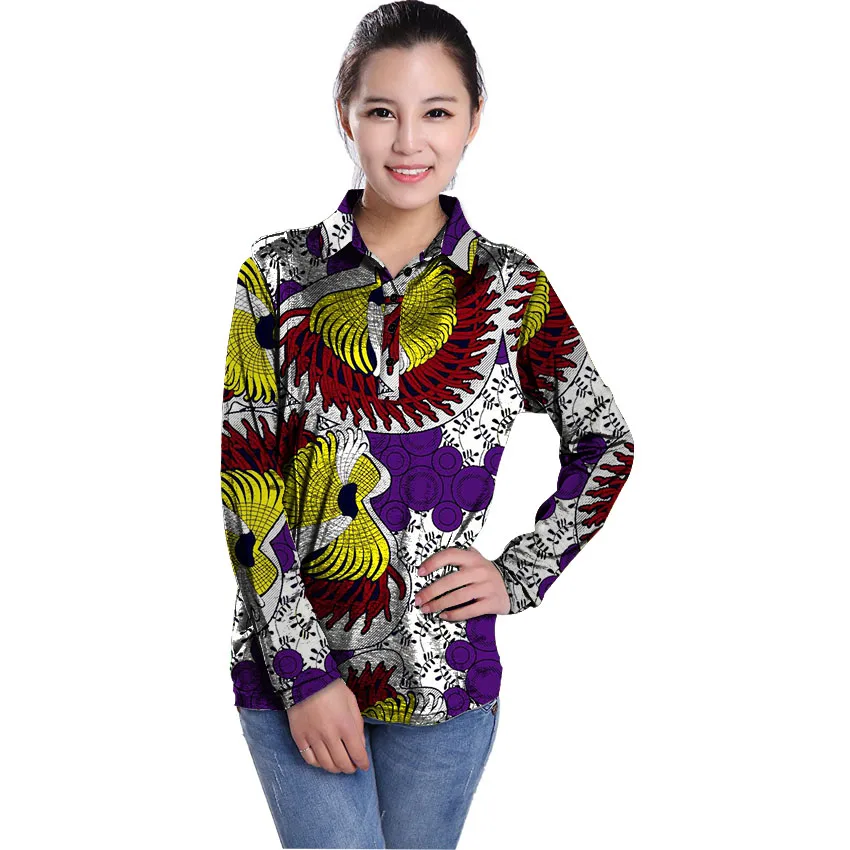African Print Women Tees Fashion Africa Clothing Tops Dashiki Clothes Festive T-Shirt Customized | Женская одежда