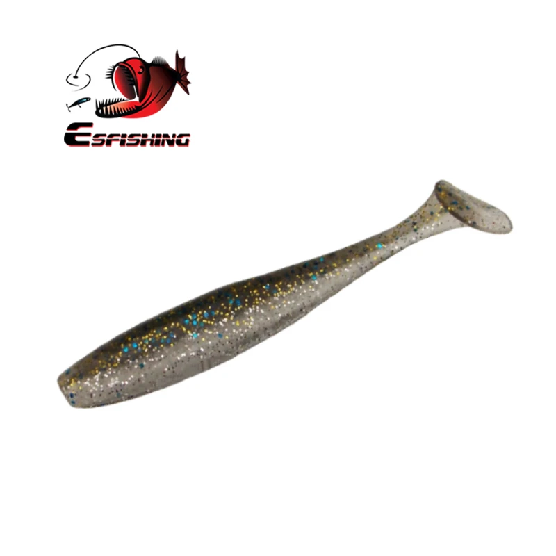 Esfishing рыболовные блесны на карпа Es Easy Shiner 20 шт 50 мм мягкая пластиковая наживка поверхность приманки Iscas искусственные мягкие приманки для окуня щуки
