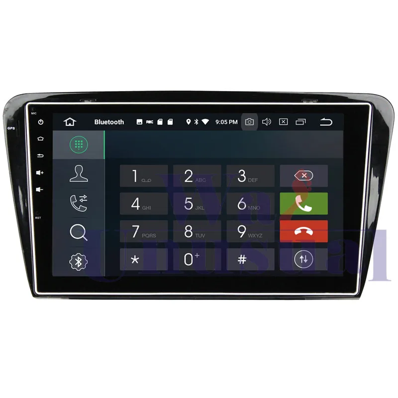Автомобильный GPS навигатор wanобычно Android 9 0 для Skoda Octavia 2014 2015 проигрыватель радио 2