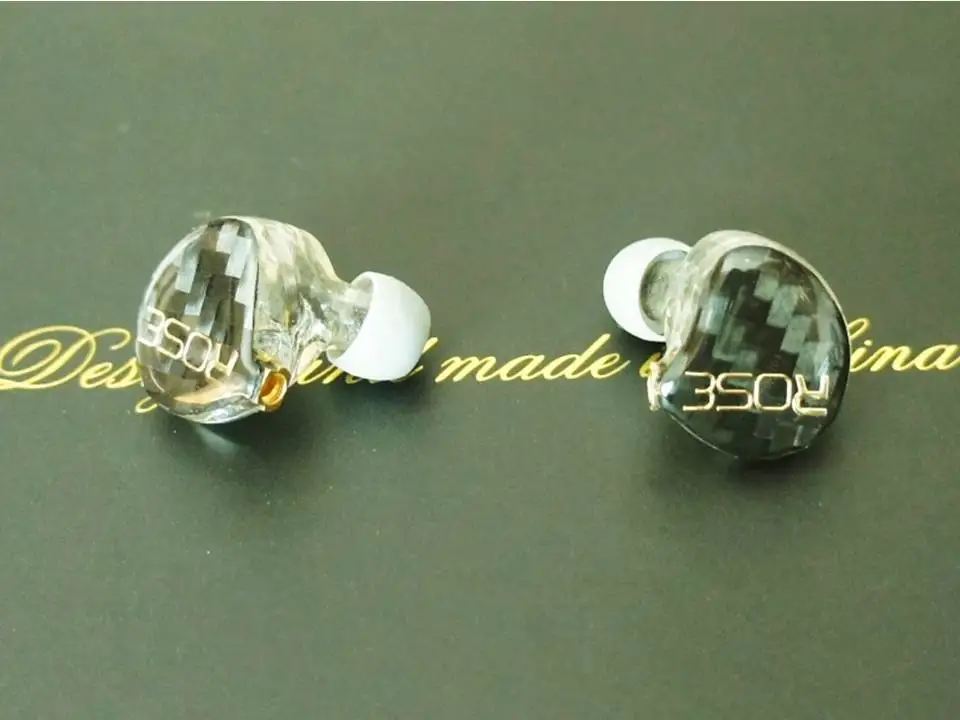 Роза Маргарет двойной Динамический драйвер Audiophile MMCX наушники-вкладыши IEMs