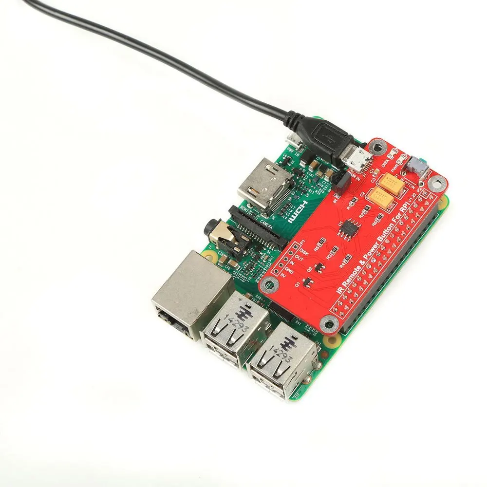 ИК пульт дистанционного управления переключатель кнопка питания модуль для RPi