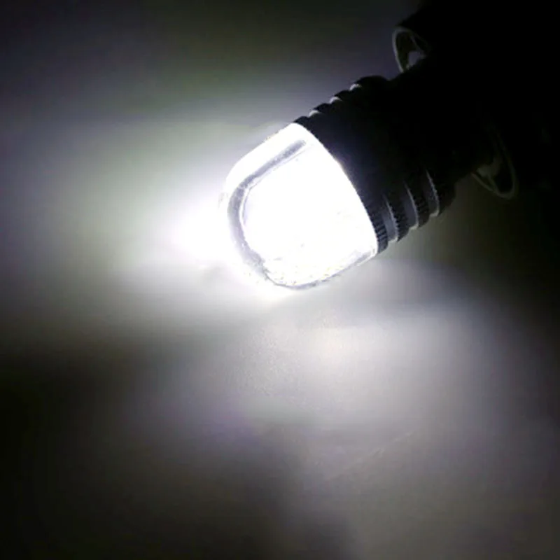 WTS 2 шт. 1157 Автомобильные светодиодные сигнальные лампы BA15D лампа BAY 15D 3030 6smd белый