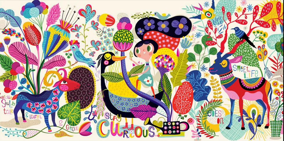 Изготовленный На Заказ детский papel. Красивые Мультяшные фрески для детской