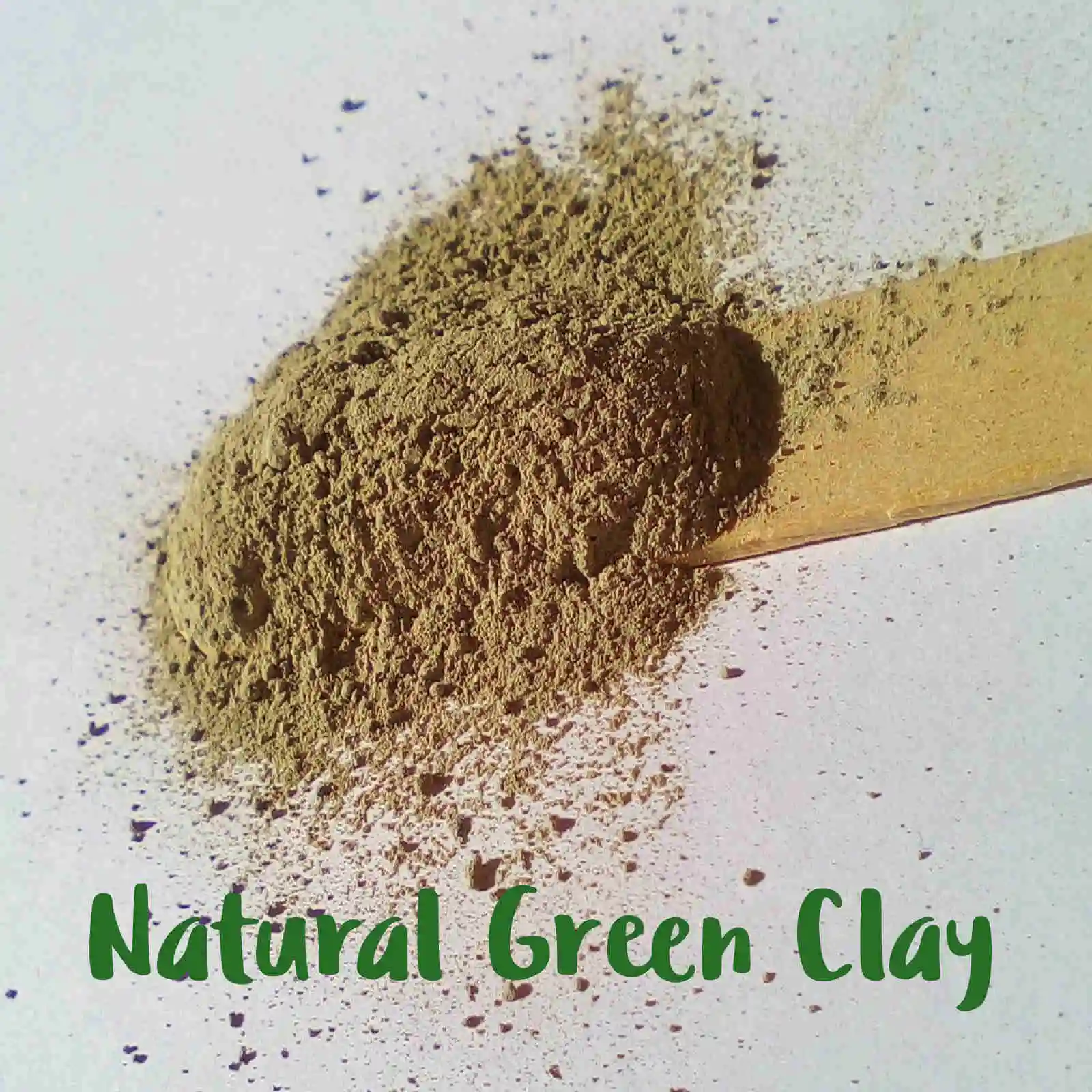 

New Natural French Green Clay fine Powder Face Mask edible natural skin detox 90G Free Shipping
