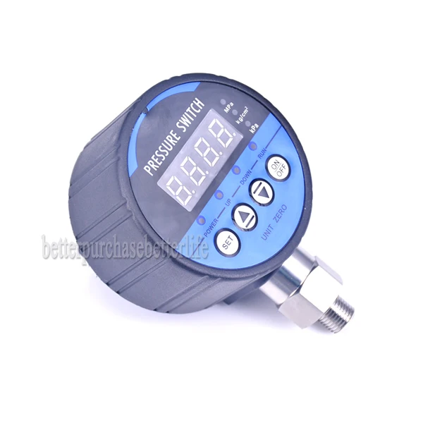 

2а предохранитель 0-16 бар (232psi) 240 В переменного тока G1/4 0.5% воздушный компрессор или водяной насос умный цифровой переключатель давления