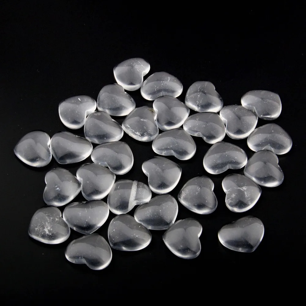 Камни кабошон 10 мм 25 в форме сердца без отверстий бусины кабошоны для