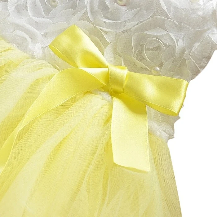 0-2 years summer girls dress rose petal hem color cute baby dresses | Детская одежда и обувь