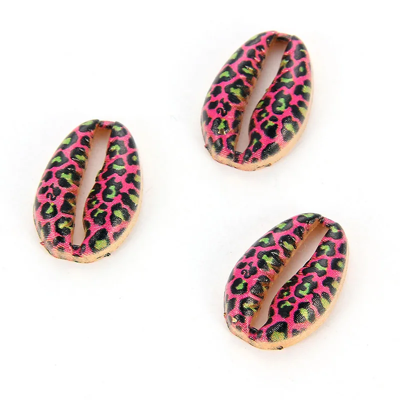 10 шт. золотой эмаль Леопардовый кленовый лист Бабочка узор сплав корпус