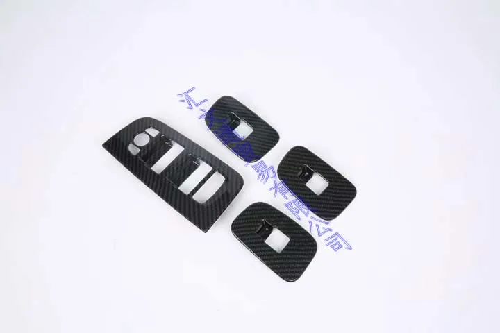 For Volvo XC60 2018-2021 Carbon Fiber Style Door Window Armrest Cover Switch Panel Trim Molding Garnish | Автомобили и мотоциклы