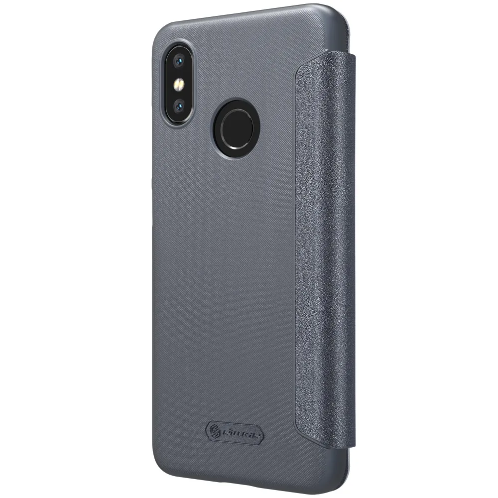 Кожаный чехол Nillkin для телефона Xiaomi Mi 8 SE чехлы с полным покрытием деловой