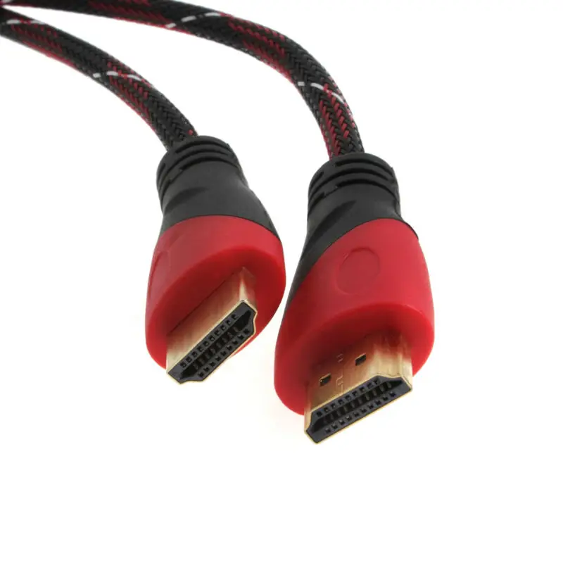 Высокоскоростной кабель HDMI совместимый с позолоченным соединительным кабелем