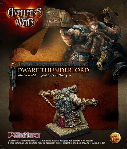 WFB карликовый hero guns Daren 28 мм|wfb|dwarf28mm |