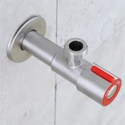 Аксессуары для кухни и ванной комнаты из нержавеющей стали SUS 304, угловой клапан для раковины в туалете, раковины, водонагревателя, угловые клапаны