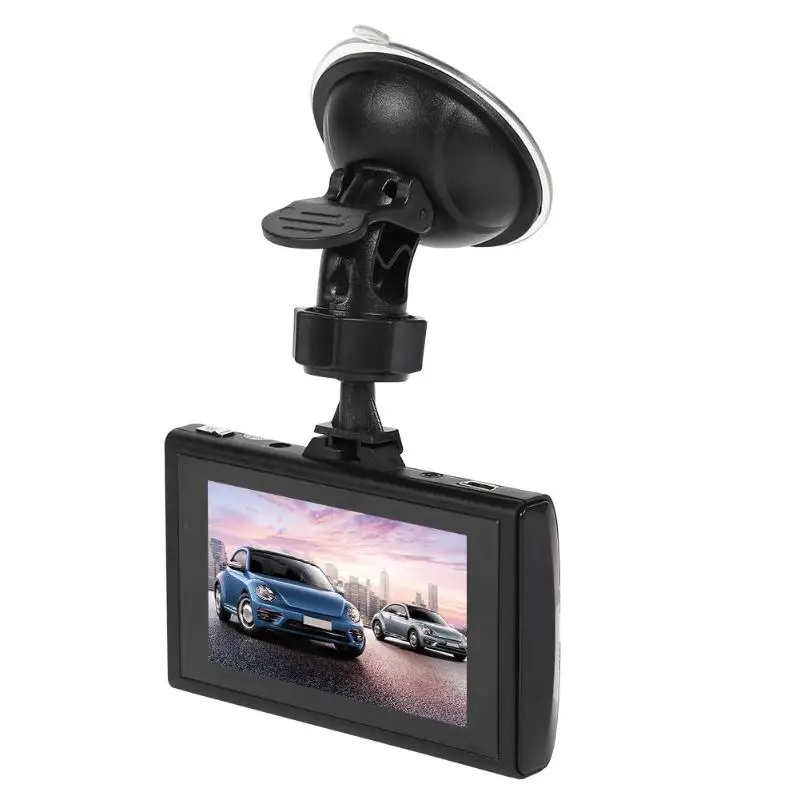 H9 1296p Автомобильный видеорегистратор камера с двумя объективами GPS слежение ADAS