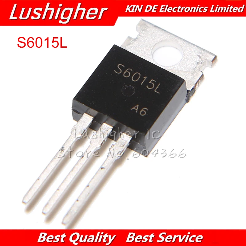 

10 шт. S6015L TO220 S6015 SCR 15A 600V TO-220 новый оригинальный