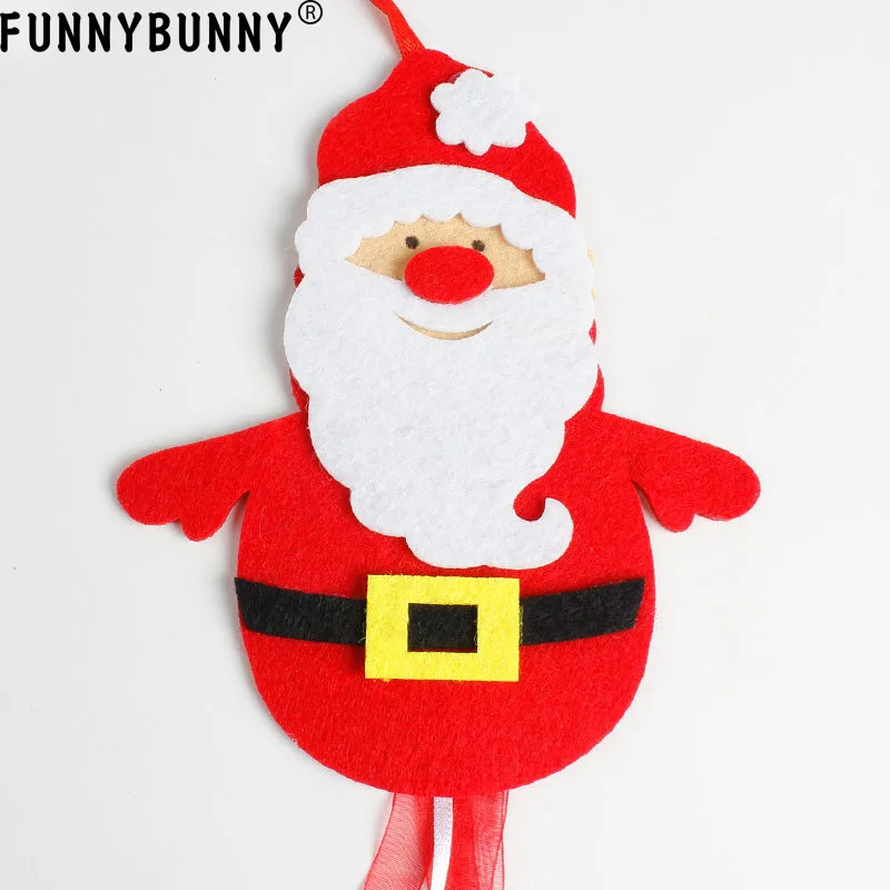 FUNNYBUNNY креативные рождественские украшения Нетканая Рождественская елка Санта