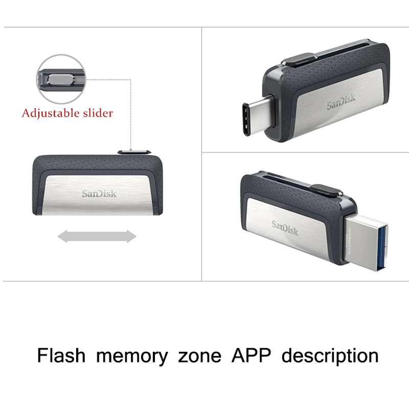 Двойной USB флеш накопитель SanDisk Ultra Type C 256 ГБ 128 3 1 64 мини 32 16 Bellek SDDDC2|dual drive usb|128gb usbdrive