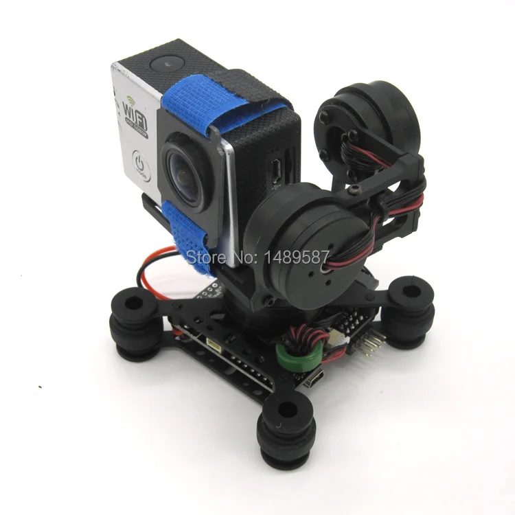 RTF CNC FPV 3 осевой бесщеточный карданный вал с мотором 2208 80T и 2804 100t контроллером Storm32