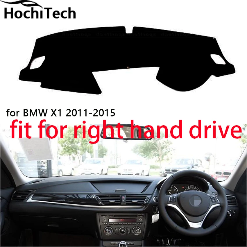 

Fit for BMW x1 11'-16right hand drive dashboard mat Protective pad black color car-styling Interior Refit Sticker Mat products